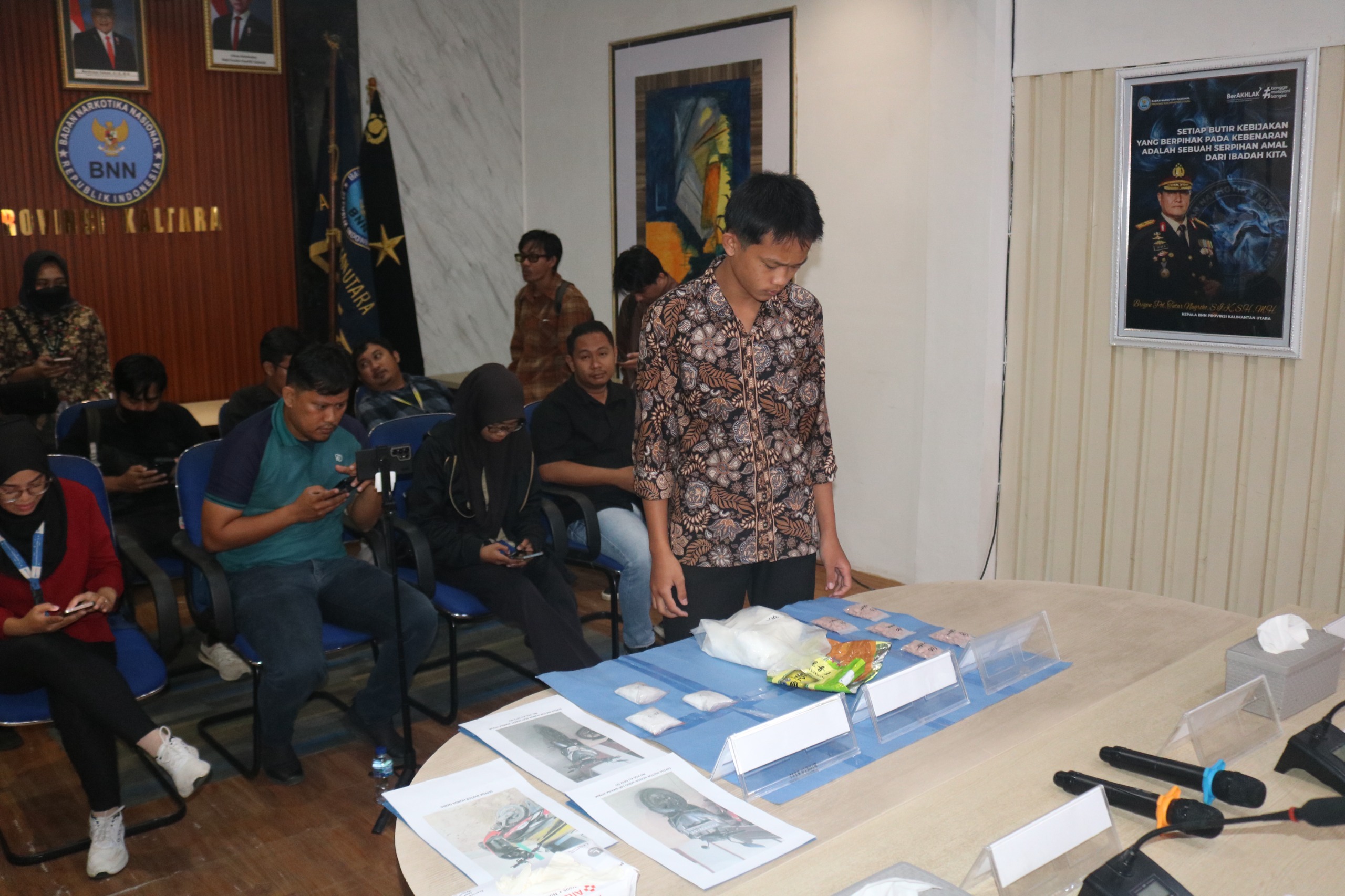Sinergi Kreatif: Siswa Magang Jurusan Animasi Transformasikan Edukasi Anti-Narkoba di BNNP Kaltara
